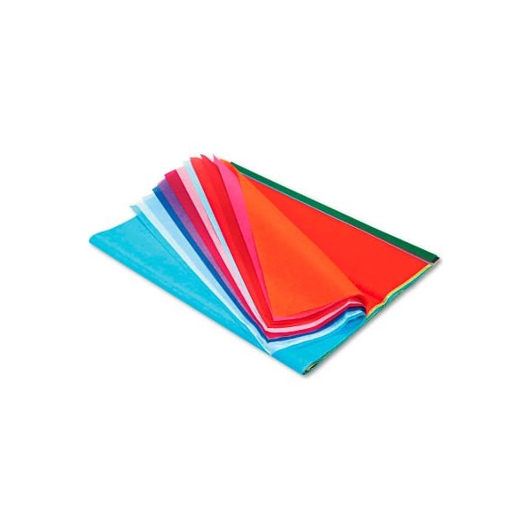 Pacon Pacon Spectra Art Tissue, 10 lbs., 20 x 30, 20 Assorted Colors, 20 Sheets/Pack 58506 - main
